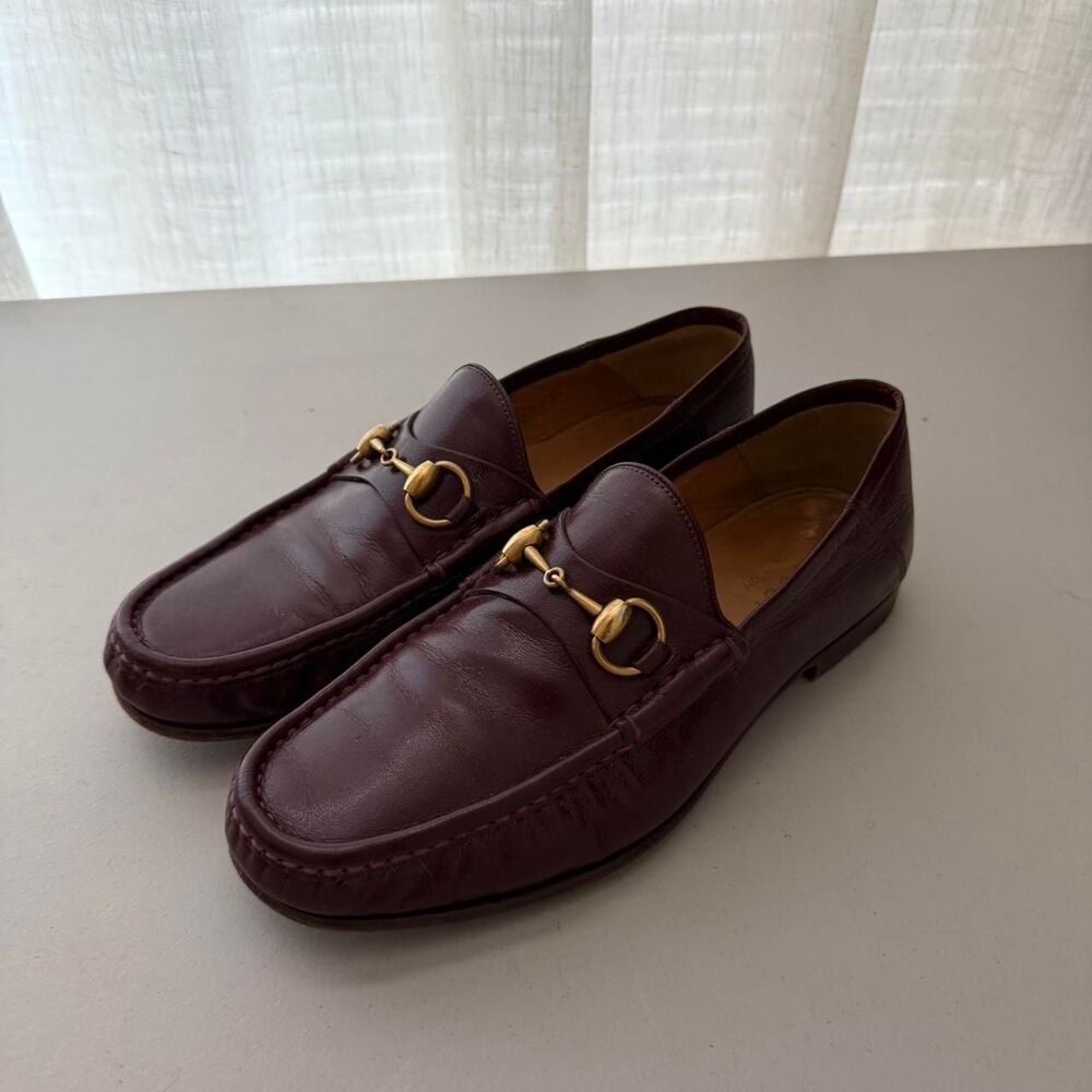 Gucci Horsebit Loafer Men –  Bordeaux Leather -